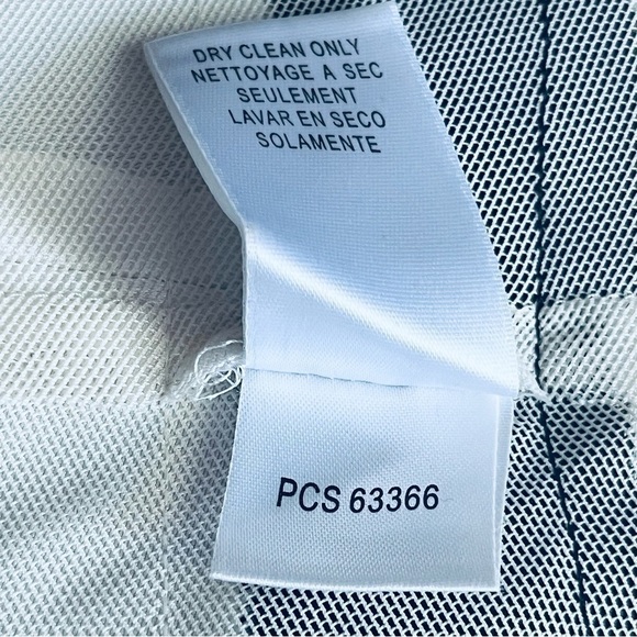 Bcbgmaxazria strapless midi dress corset ivory and black stripe layers size 0 - Picture 8 of 12